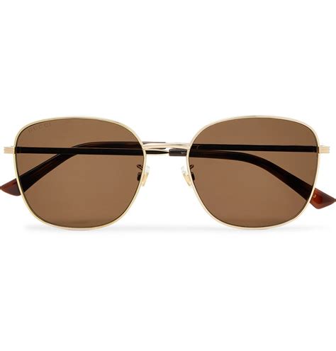 gucci gold frame sunglasses|gucci glasses frames gold.